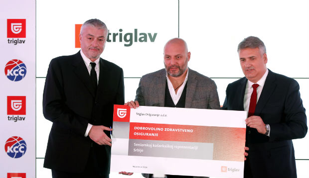 Potpisan ugovor između Triglav osiguranja i Košarkaškog saveza Srbije